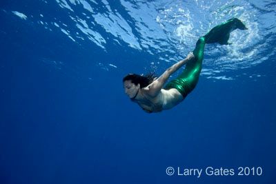 Real swimming mermaid in Miami FL!