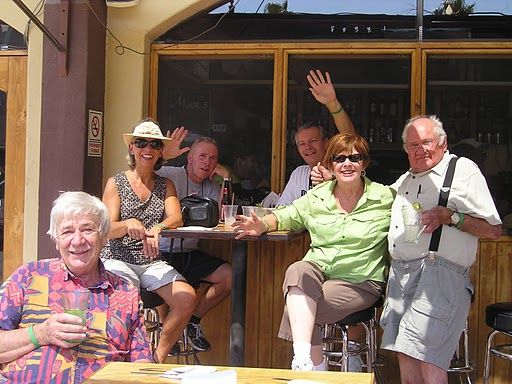 Guests enjoying lunch