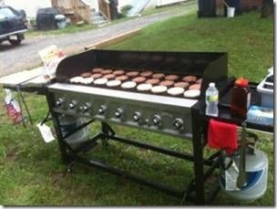 One of our "little" grills!