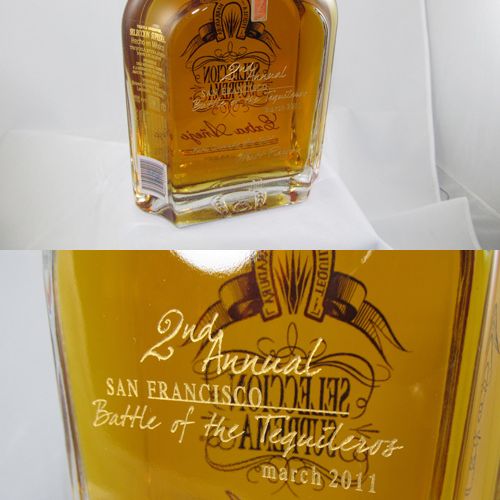 Tequila Bottle - Engraving