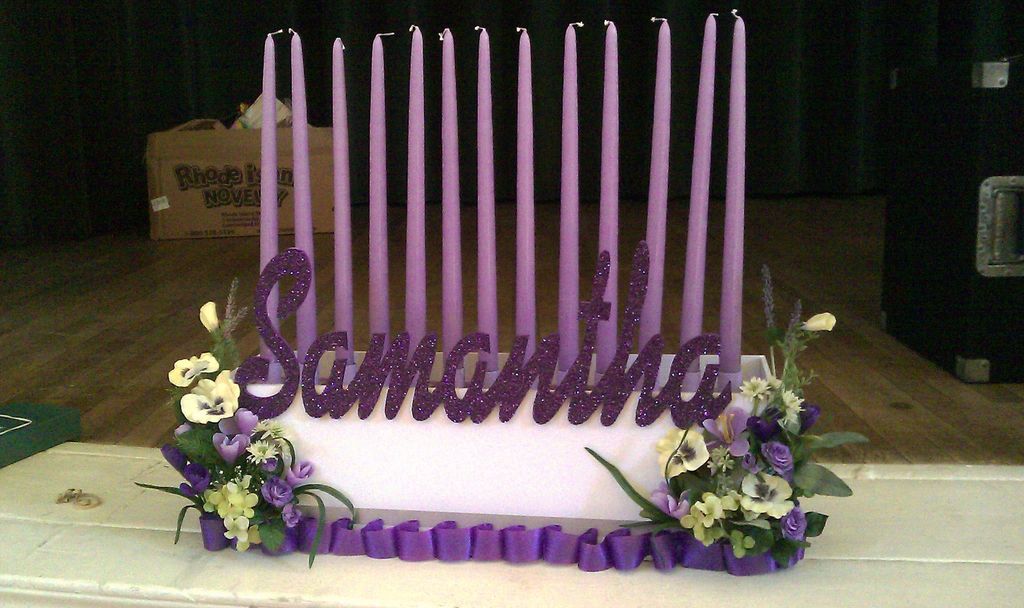 Candle lighting pieces make a perfect setting for 