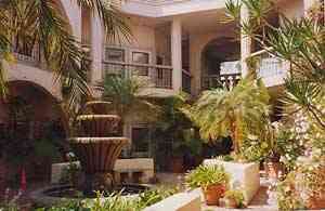 The patio of 2211 Corinth Ave.