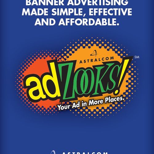 adZooks! is a targeted syndicated banner ad placem