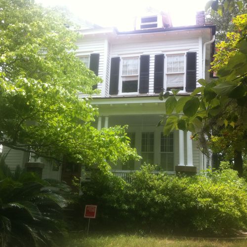 Exterior Home Painting, Downtown Charleston