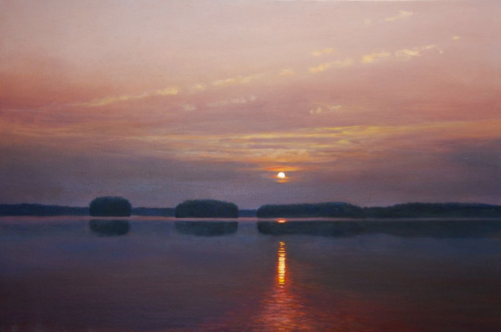"Another Enchanted Evening," oil 24x30