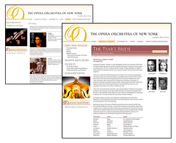 Website for Opera Orchestra of New York: www.opera