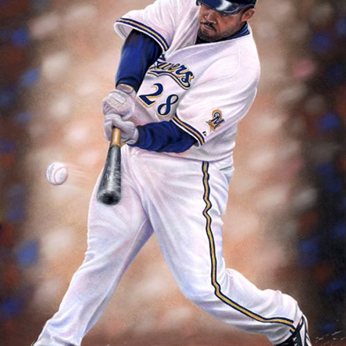 Autographed Prince Fielder 'The Detonator' by Andy