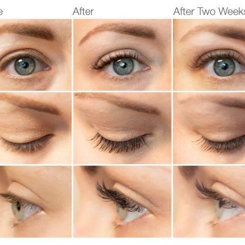 Individual lash extensions: Application time 1 1/2