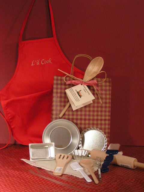 Child's OPC Gift Set includes miniature pastry clo