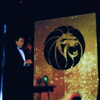 The Raleigh Magic Show on the stage at MGM Hotel &