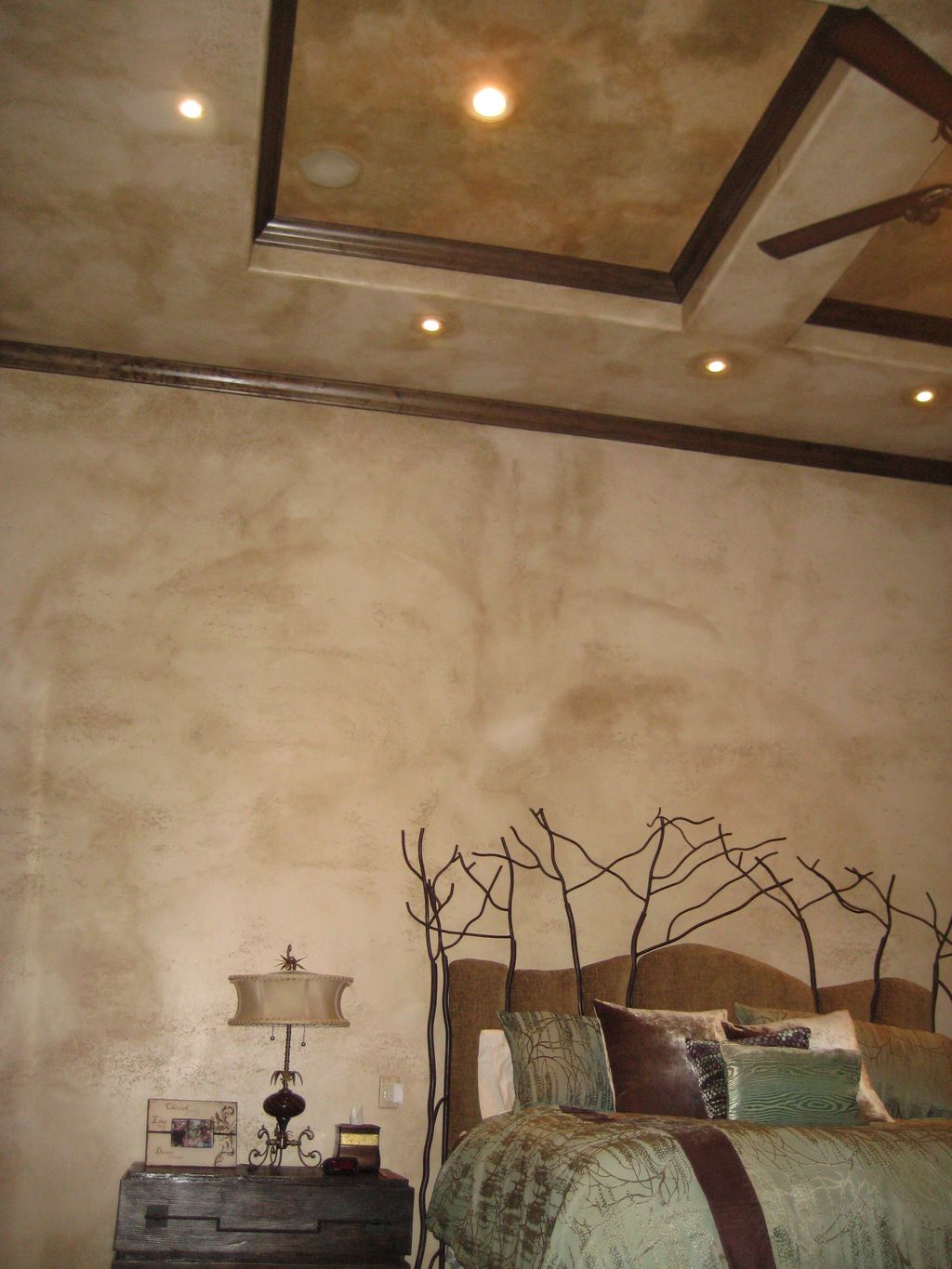 Walls - Glazed...Ceiling Inset Trays glazed w/ mul