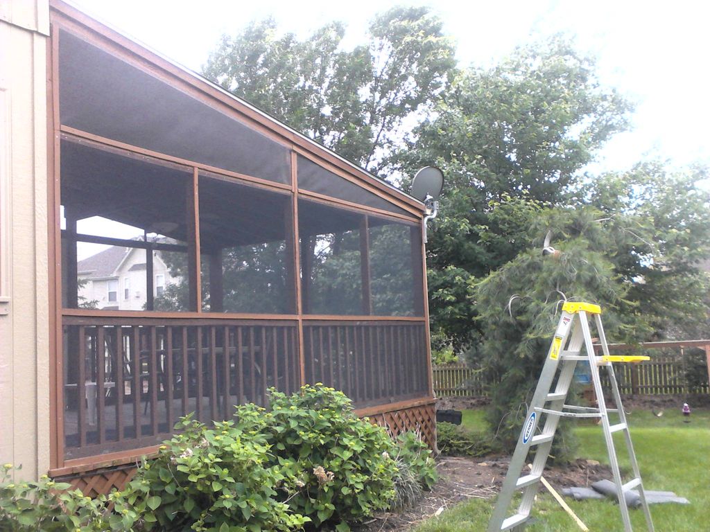 Add a screened porch to your home this summer