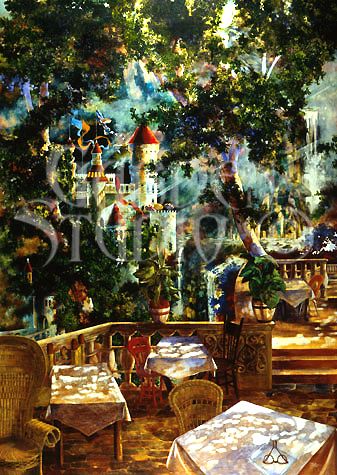 Fantasy, Oil, landscapes