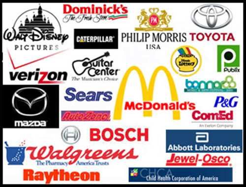 A sampling of some of our corporate clients.  We w