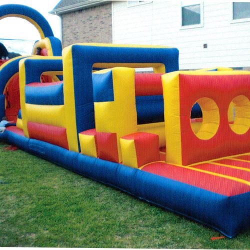 64' Obstacle Course w/ Slide $400
Part 1