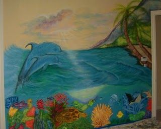 Hawaii Mural for Upscale Residential Property