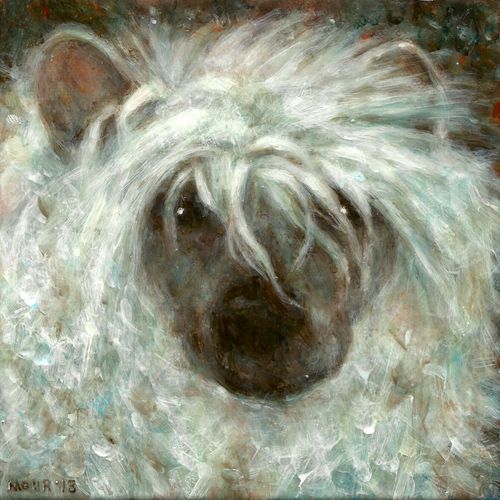 The Fur
6" x 6"
(Sold)