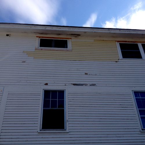 Looking to replace some siding or on your home or 