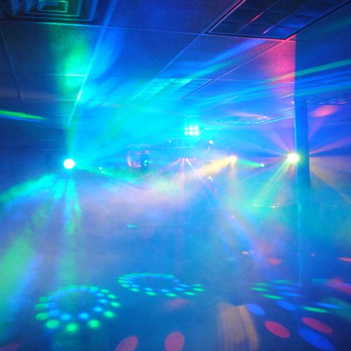 Birthday Party With Lighting