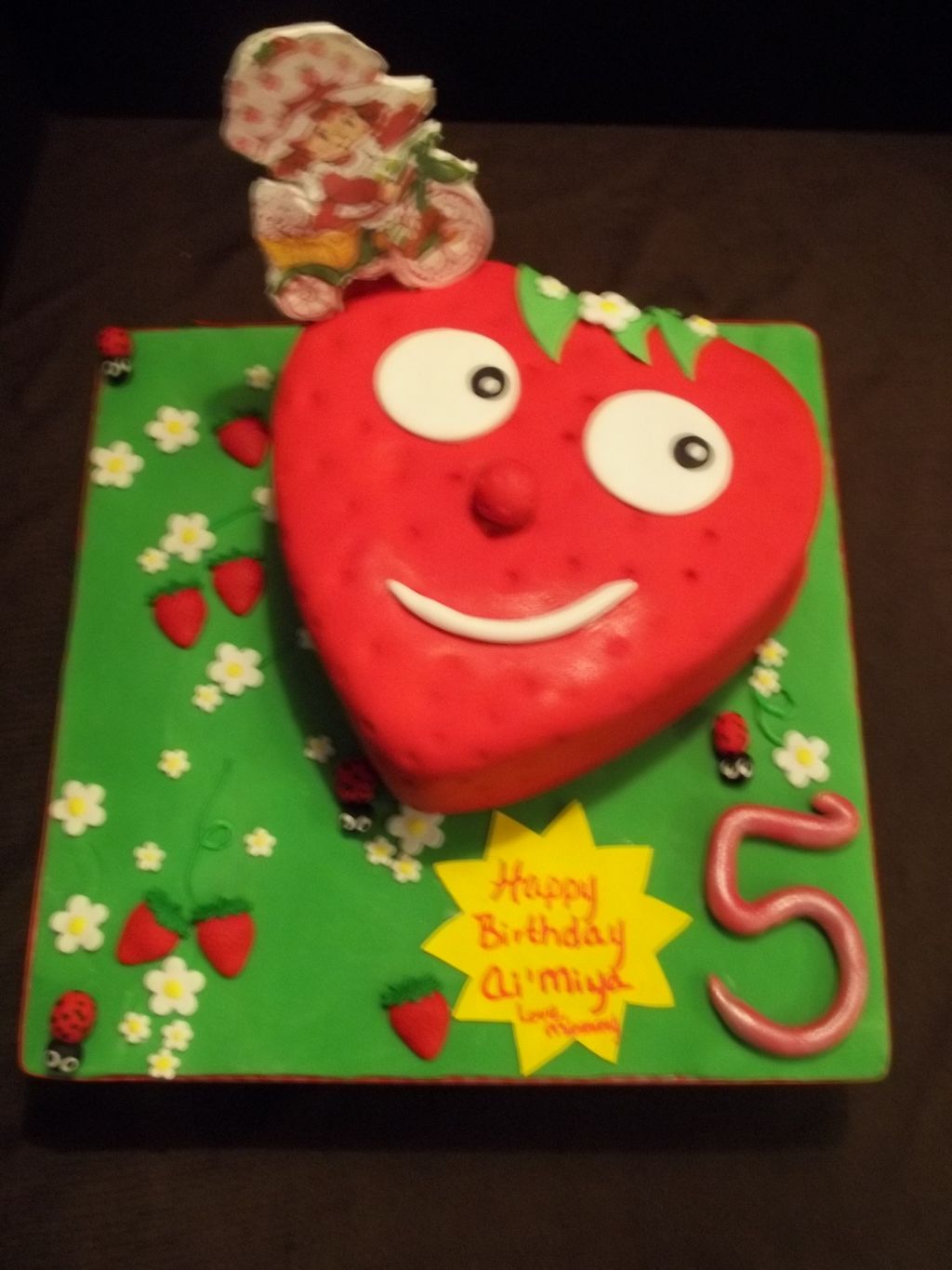 Strawberry Shortcake Cake