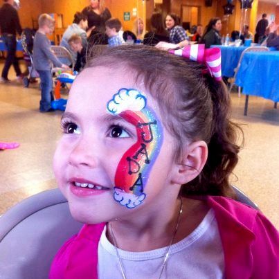 Face Painting - Snazzy Rainbow