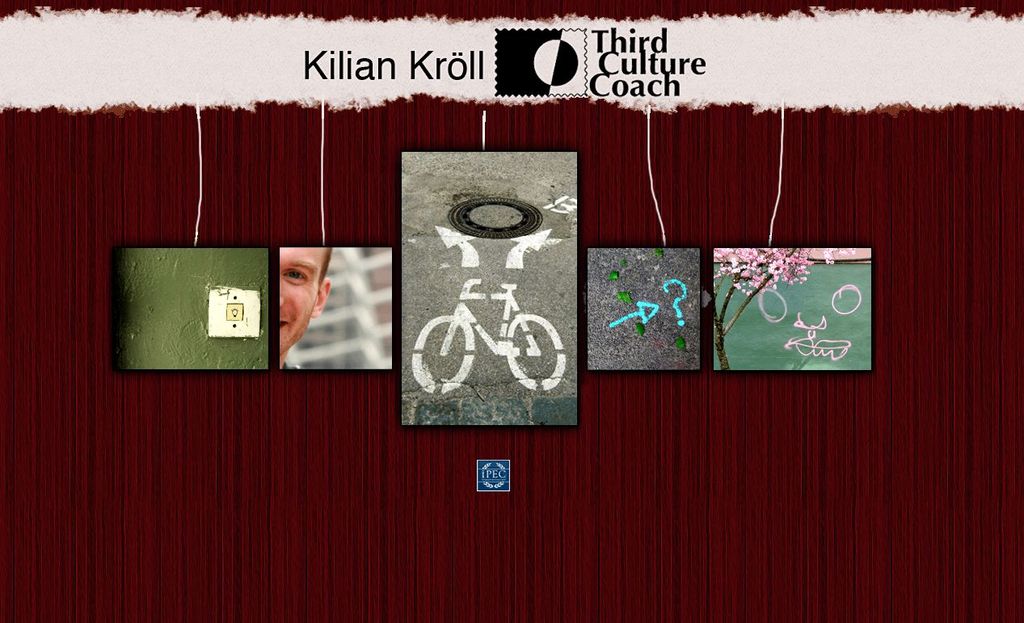 web design for Kilian Kroell's life couching busin