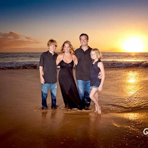 Sunset Family Portrait