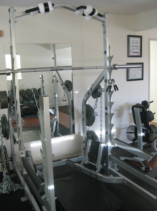 Dr. Ryan's Gym where he supervises weight loss pro