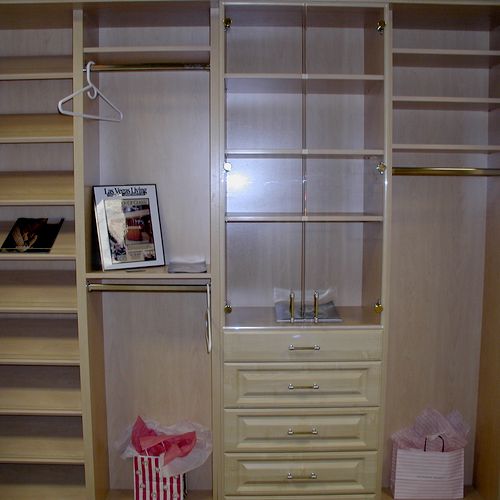 Closet organizing systems for every need. Very spa