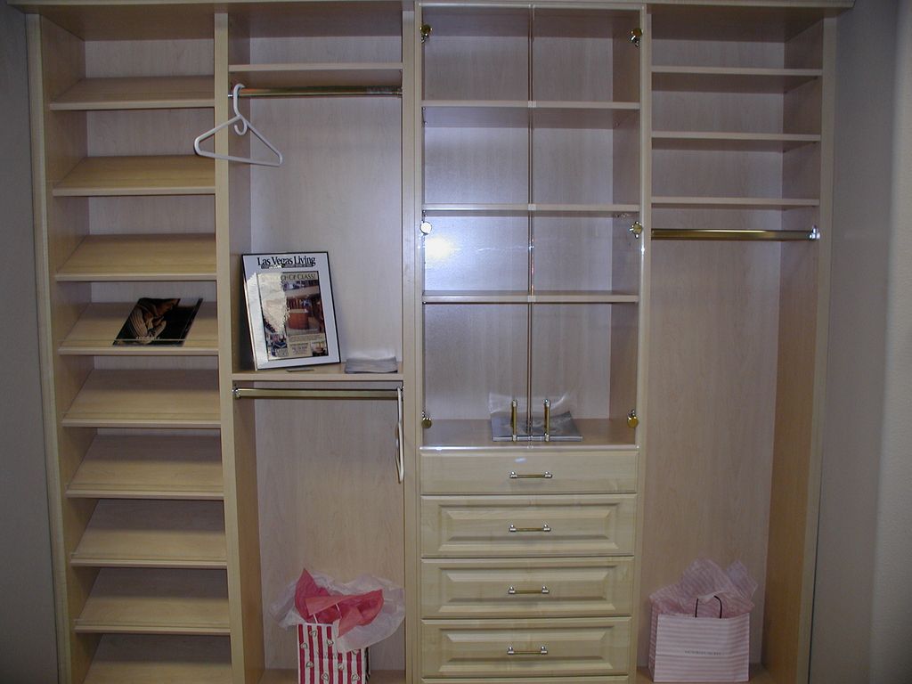 Closet organizing systems for every need. Very spa