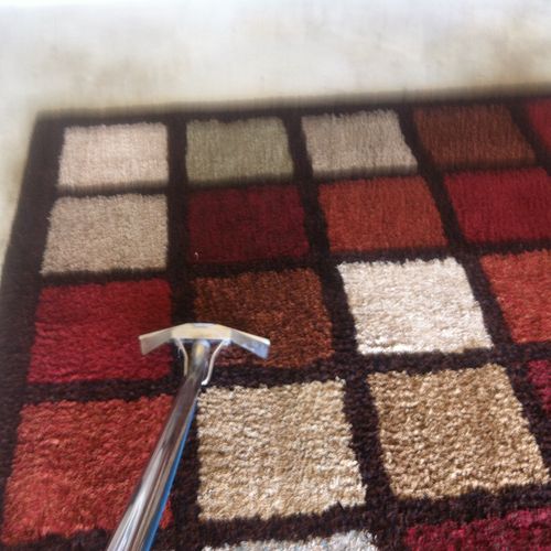 We clean area rugs too!
