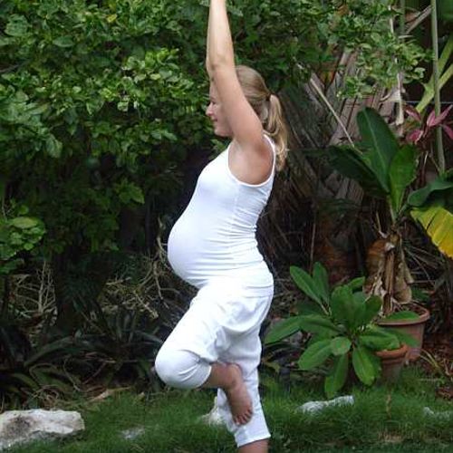 We love yoga with mommies and babies!