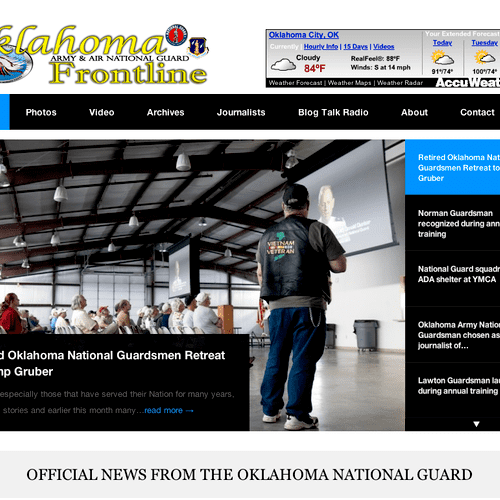 This is OklahomaFrontline.com. One of many sites I
