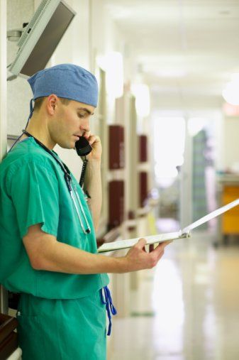 We are able to transcribe dictation via our toll-f