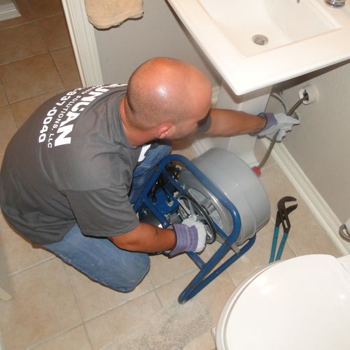 We get your drains cleared in no time!