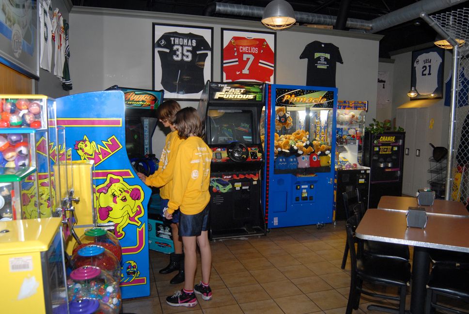 Mitch's Game Room.
