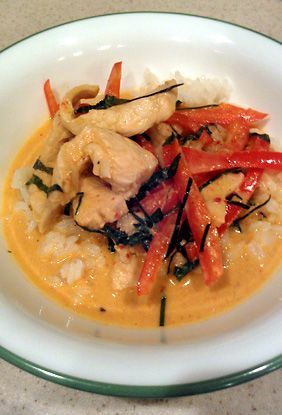 Chicken Penang Curry. Spicy and wonderful, this di