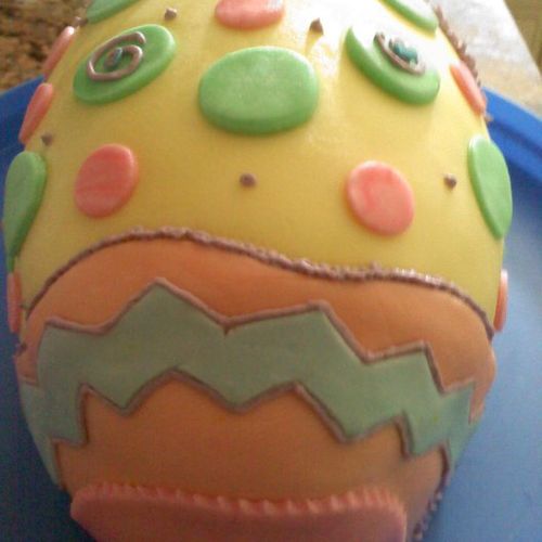 Specialty Cake for a community Easter Egg Hunt, Cl