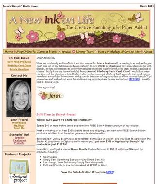 Newsletter Template Design