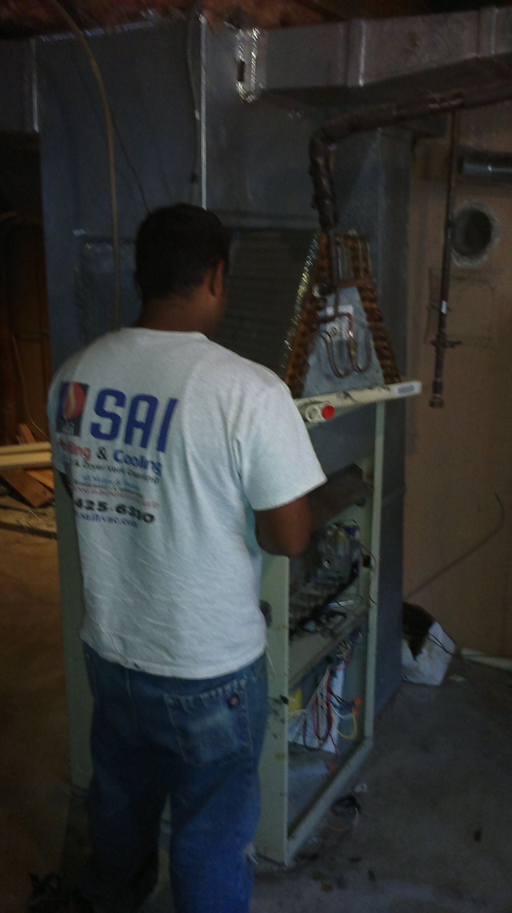 removing the A/C coil