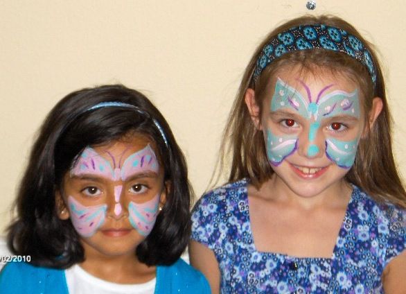 full face butterflies