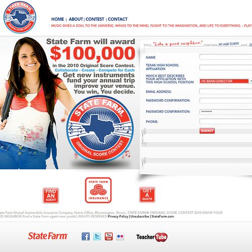 State Farm website and form collection - Phase 1 o
