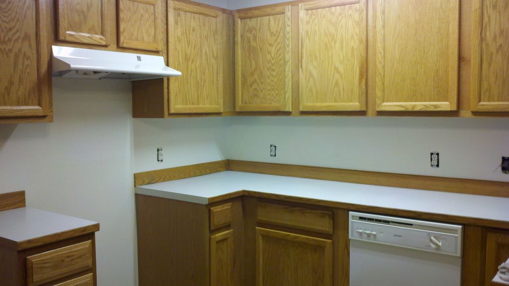 Kitchen after I was done.