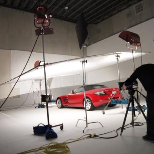 Film Matters - Jonny Zeller on set for a Mercedes 