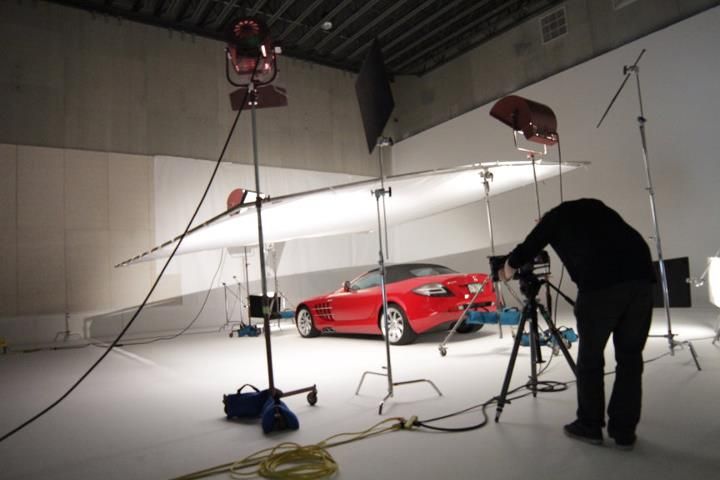 Film Matters - Jonny Zeller on set for a Mercedes 