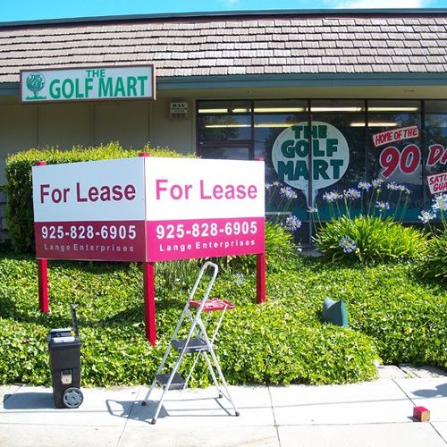 For Lease Signage