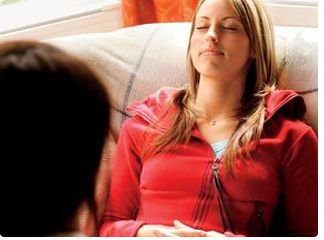 Woman Being Hypnotized
