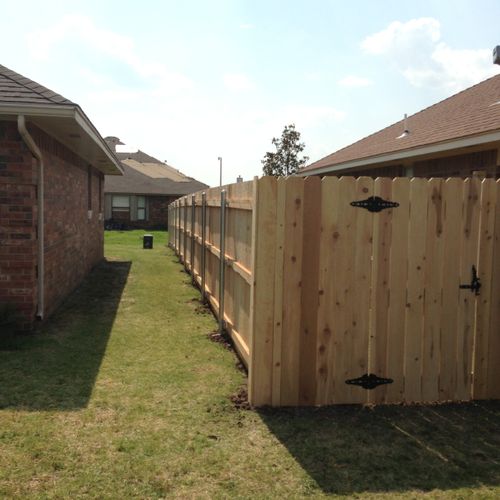 We provide quality fencing services too!!!
