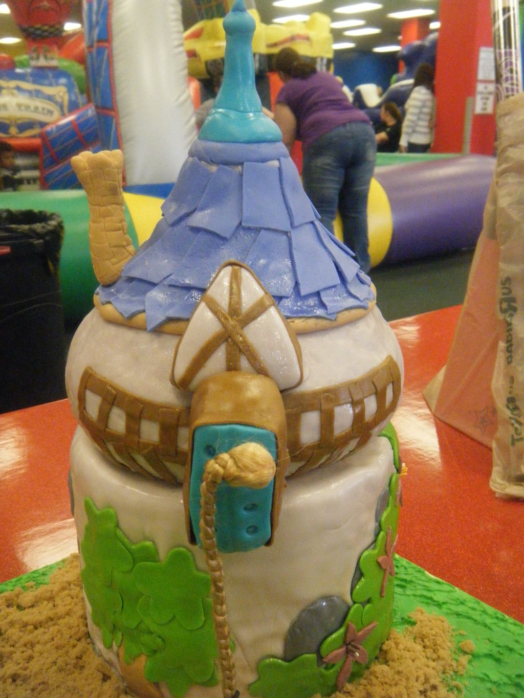 Tangled Tower Closeup
