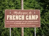 French Camp California, the oldest communityin San